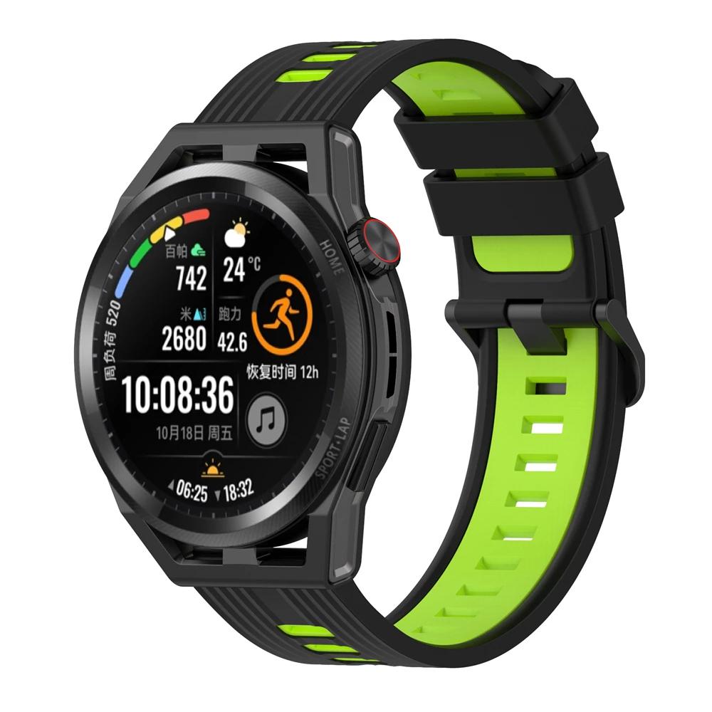 22mm Silicone Strap For HUAWEI WATCH GT Runner/GT6 Pro/GT5 46MM/GT2/3 Pro/Ultimate 1/2 For Samsung Galaxy Watch Strap Sport Smart Wristbands Bracelet