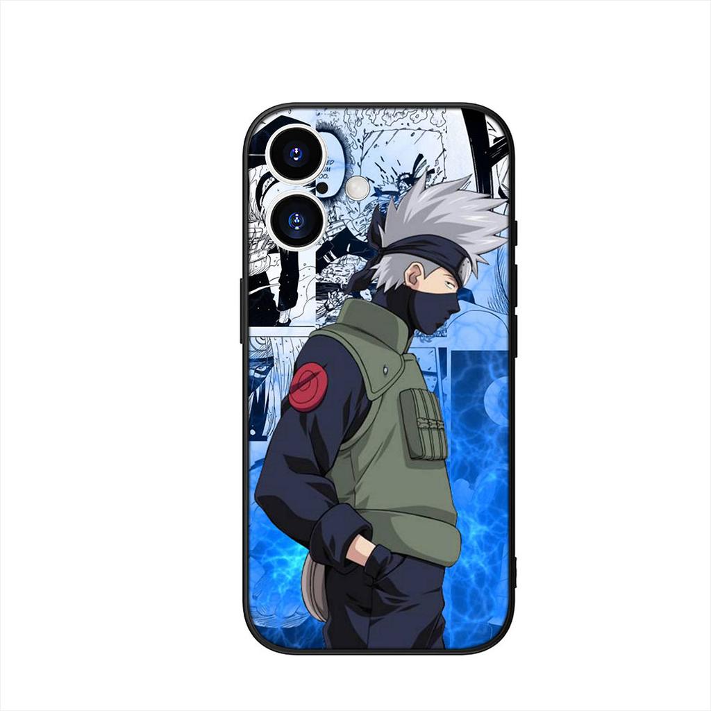 Cover for Samsung Galaxy S25 S23 S22 S24 FE Ultra Plus A56 A05 A06 A15 A16 A57 S7 Edge Case Narutos Kakashi Sasuke Uchiha Itachi
