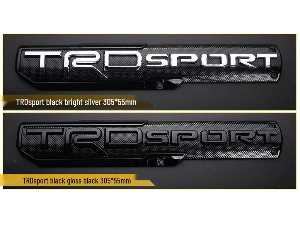 Logo Samochodu TRD PRO BRO: Pasuje do zmodyfikowanego błotnika Toyota Tundra TRD SPORT