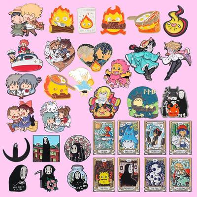 Kreatives Niedliches Anime-Stil Legierungs-Broschenset