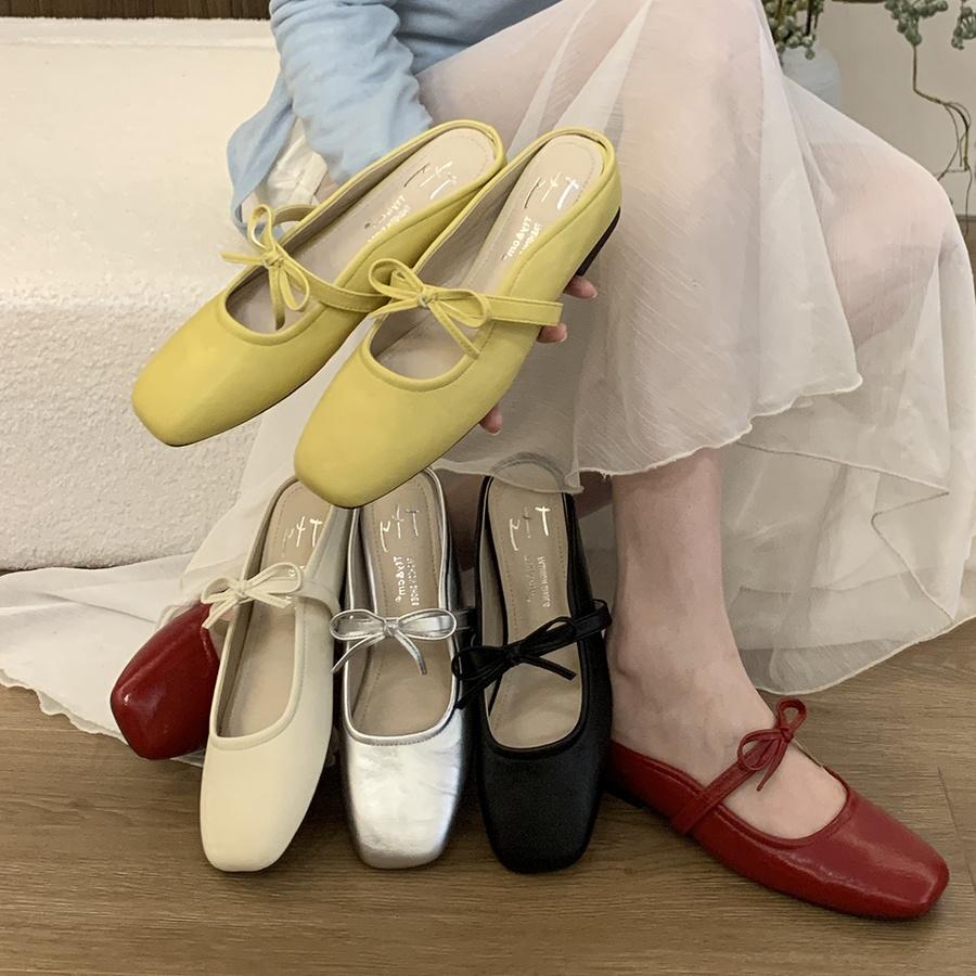 Fashion Bailamos Women Casual Flats Comfortable Soft Boat Shoes Loafers Ballerina Shallow Round Toe Ballet Flat Shoes Women Slip On Side