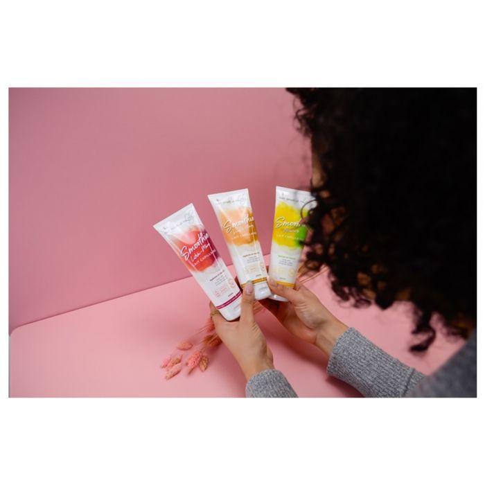 Haarmilch - LES SECRETS DE LOLY - Smoothie Litschi-Brombeere - 250 ml - Feuchtigkeitsspendend - Ohne Parabene