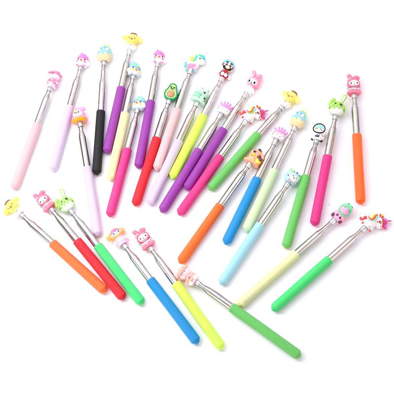 2Pcs Extendable Finger Pointer Stick School Collapsible Telescoping Long Hand Pointing Stick Extendable Finger Reading Stick