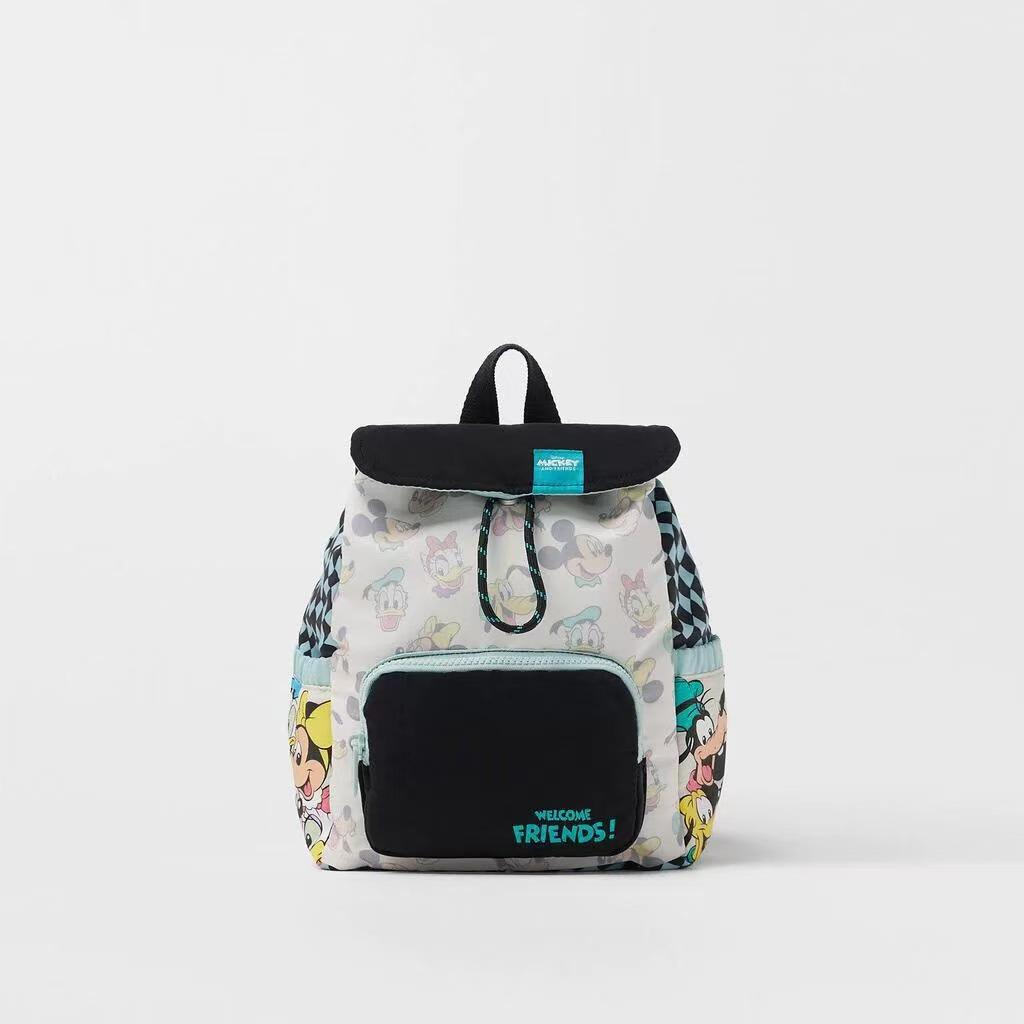 Mickey Mouse Co-Branded Children s Double Shoulder Backpack 1532