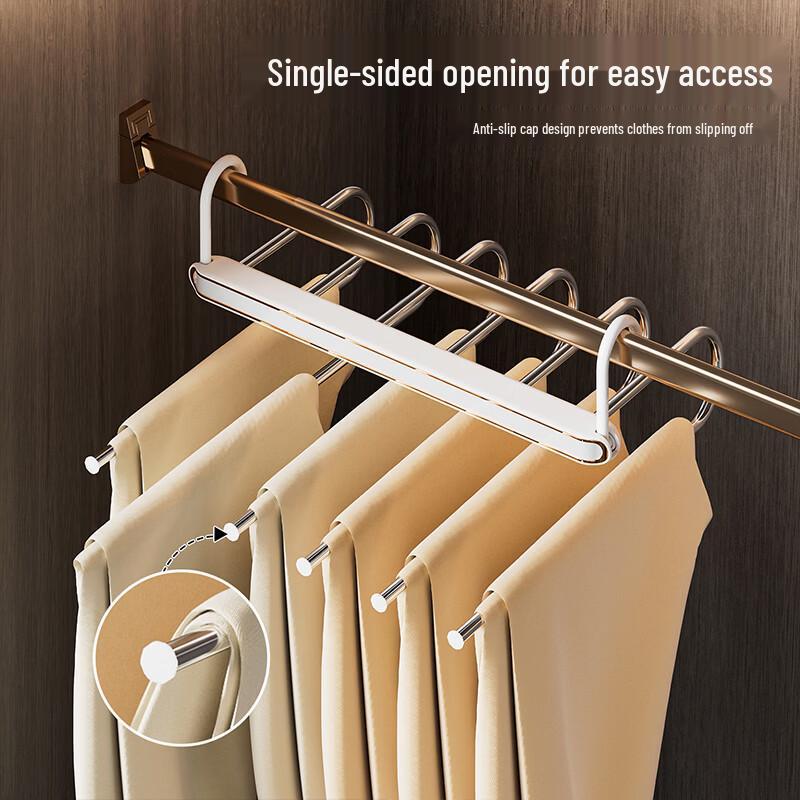 JEKO&JEKO Foldable Stainless Steel Pants Hanger