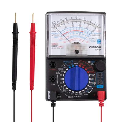 Vlastní analogový tester CX-07