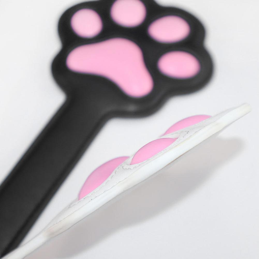 Cat Claw Sexy Toy Clap PU Leather Soft Horse Crop Anti-slip Handle Riding Sports Game Play Whip Horses Training Accessories