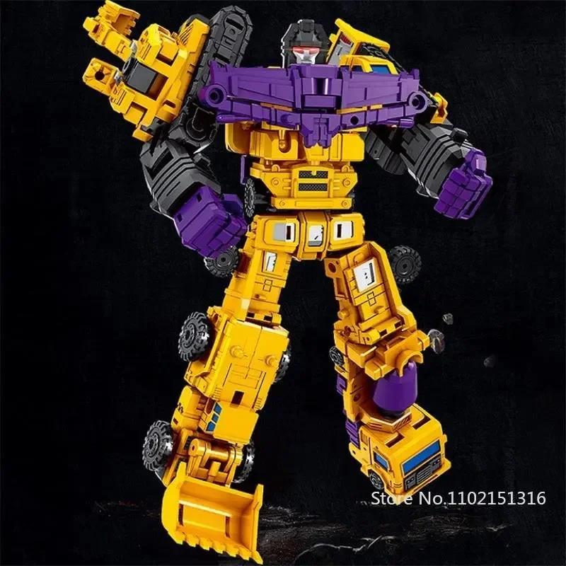 6 in 1 Transformation 21CM Model MINI Devastator Action Figure Robot Plastic Toys BEST Gift Child Kid New