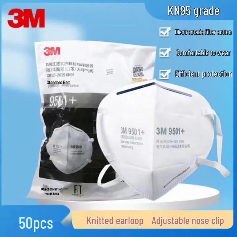 3M KN95 9501+ Dust Mask