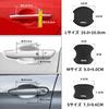 Yaris Suitable Improved Tape Door Handle Protector Strong Adhesive YARiS