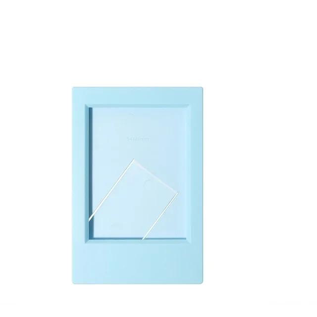 1pc Suitable For Polaroid Mini 3 Inch Classic Vertical Picture Frame Creative Seven-color Set Color Photo Frame Frame Table