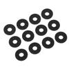 12PCS Guitar Strap Non Slip Locks PE Material Strap Protector Blocks for Acoustic Guitar Ukulele Bass