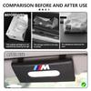 SHEJ3 Car Tissue Box Sun Visor Type Block Hanging Napkin Holder Paper Rack For BMW 1 3 5 7 Series M F01 F20 F10 F13 E52 E53 E60 E93