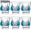 6 szt. Kieliszki do shotów Bikini Kreatywne Kieliszki Koktajlowe w Kształcie Ciała Przezroczyste Kieliszki do Wina Kieliszki do Picia Kieliszki 1,9 uncji do Shotów Alkoholu Wódki Dekoracja Imprezowa