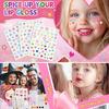 Handcraft Lip Gloss Kits Set with Accessories for Girl and Tweens Moisturizing Glitters Lip Kits for Creative Project
