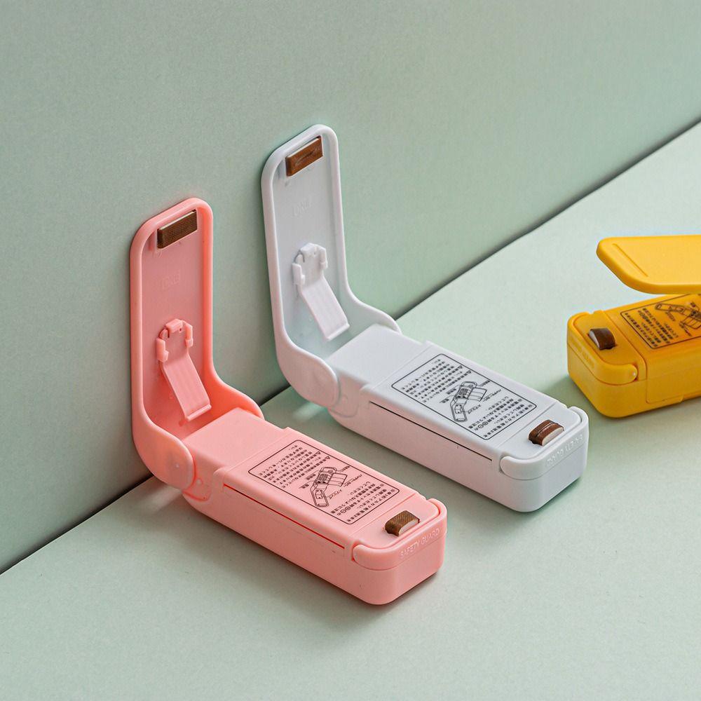Plastic Heat Bag Sealing Machine Mini Snack Bag Sealing Clip Gadgets Food Bag Sealer