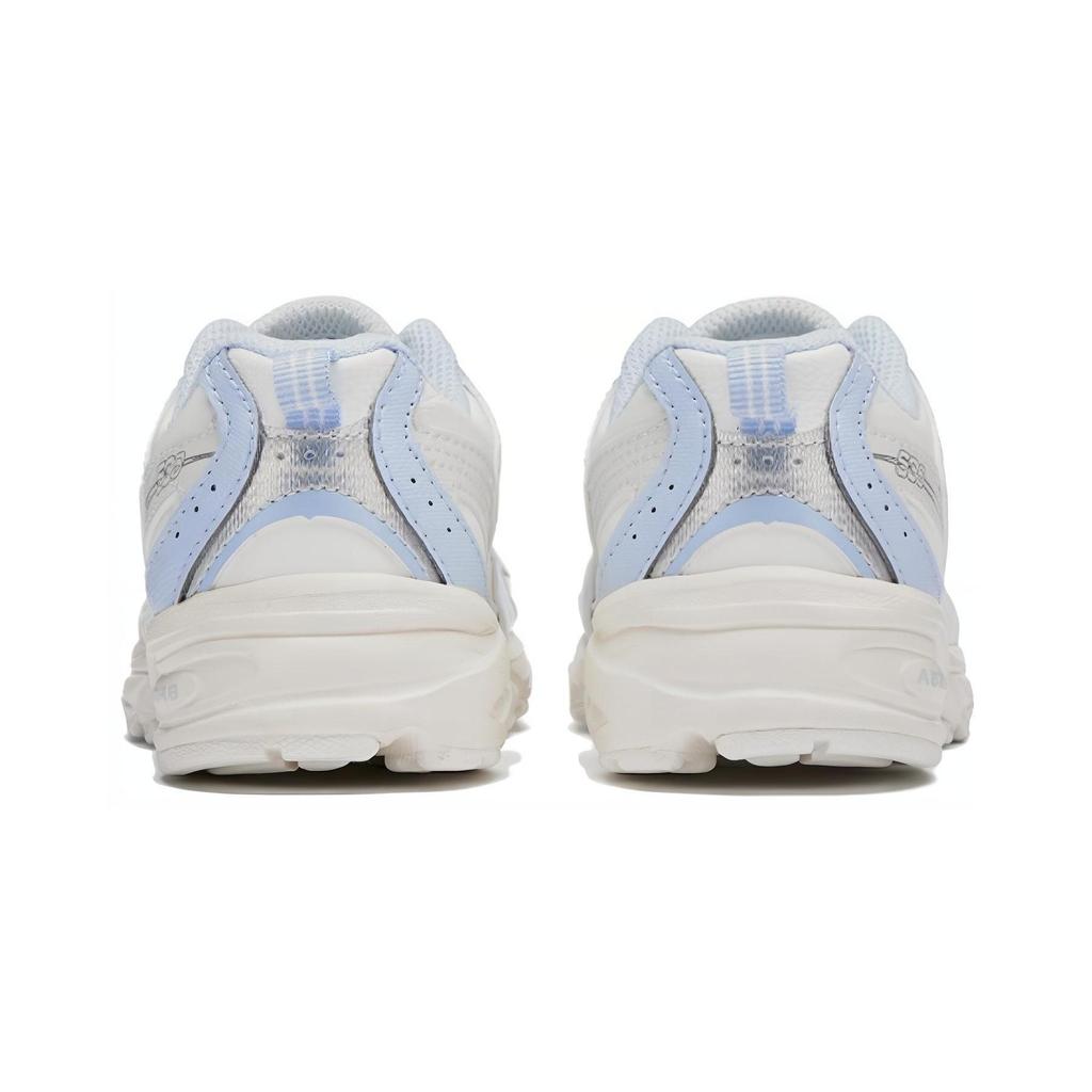 New Balance Abrasion Resistant Low Top Kids Lifestyle Shoes White Blue Children Aged 3 7 Years Old PZ530WS