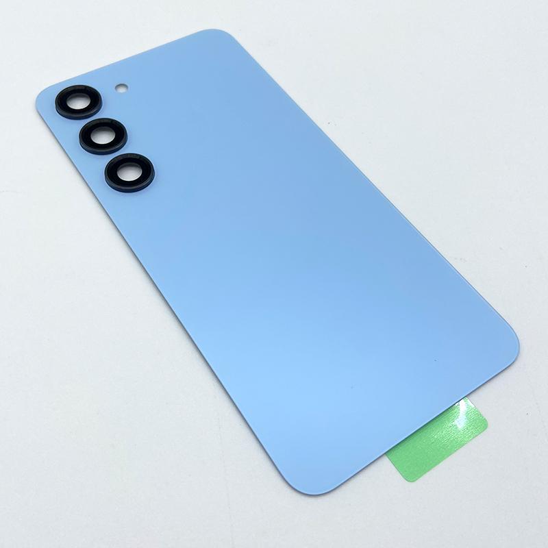 NEW For Samsung Galaxy S23 Back Cover Glass Rear Door Housing Battery Replacement For Galaxy S23 S 23 With Lens