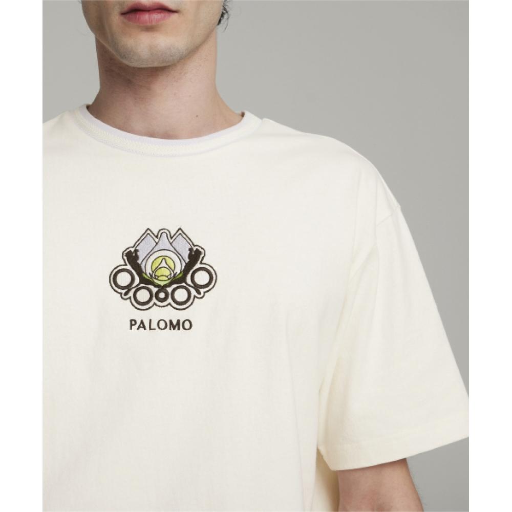 Puma Puma X Phalomo Grafik Kurzarm T-Shirt   Warmweiß  625558 65