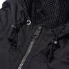 Air Jordan Logo Printing Loose Hooded Half Zipper Jacket Asia Sizing 'Black' Men's DJ0247-010