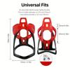 DurableBike Water Bottle Cage, Ultralight Plastic Water Beverage Holder Rack For Bicycle MTB, Road Bike, Mountain Bikes