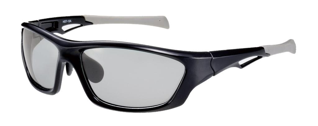 Boken-Oh Polarized Sunglasses, Photochromic Hyper Satellite, BlackGray, HST-13A