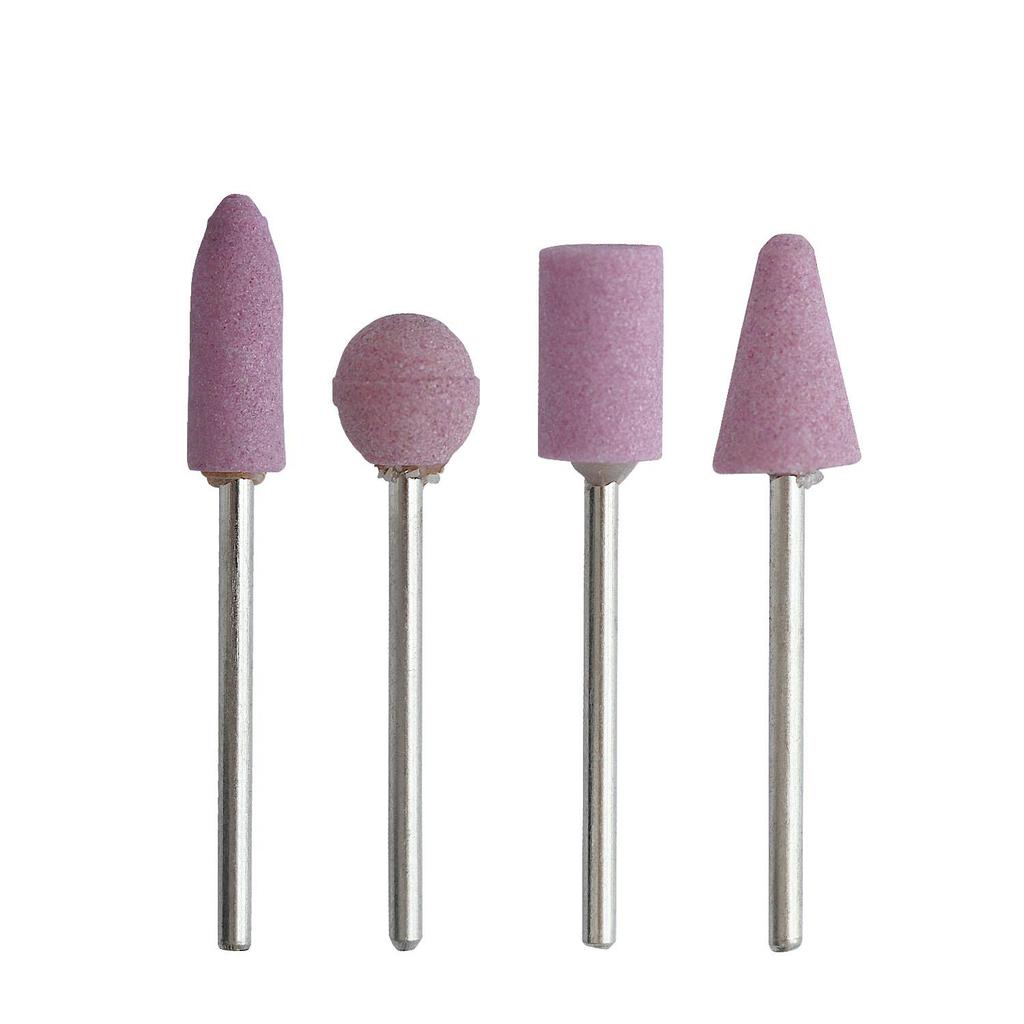 Brusné kamenné hroty Elektrické broušení Dremel Příslušenství Leštící brusná hlava Sada nástrojů pro rotační nástroj Dremel (Červené)