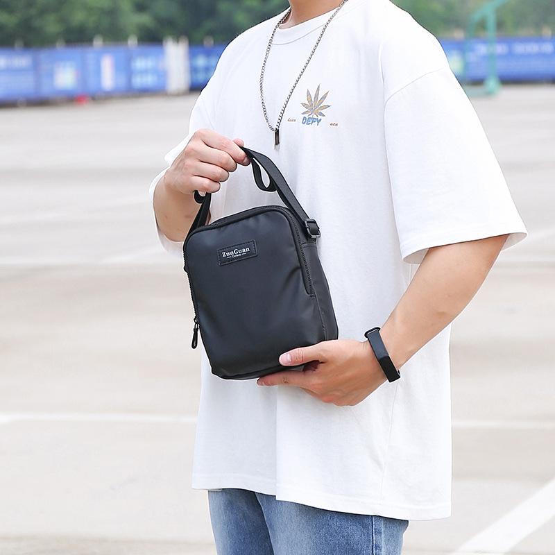 Korean Style Waterproof Crossbody Bag - Unisex Casual Travel Shoulder Bag & Coin Purse