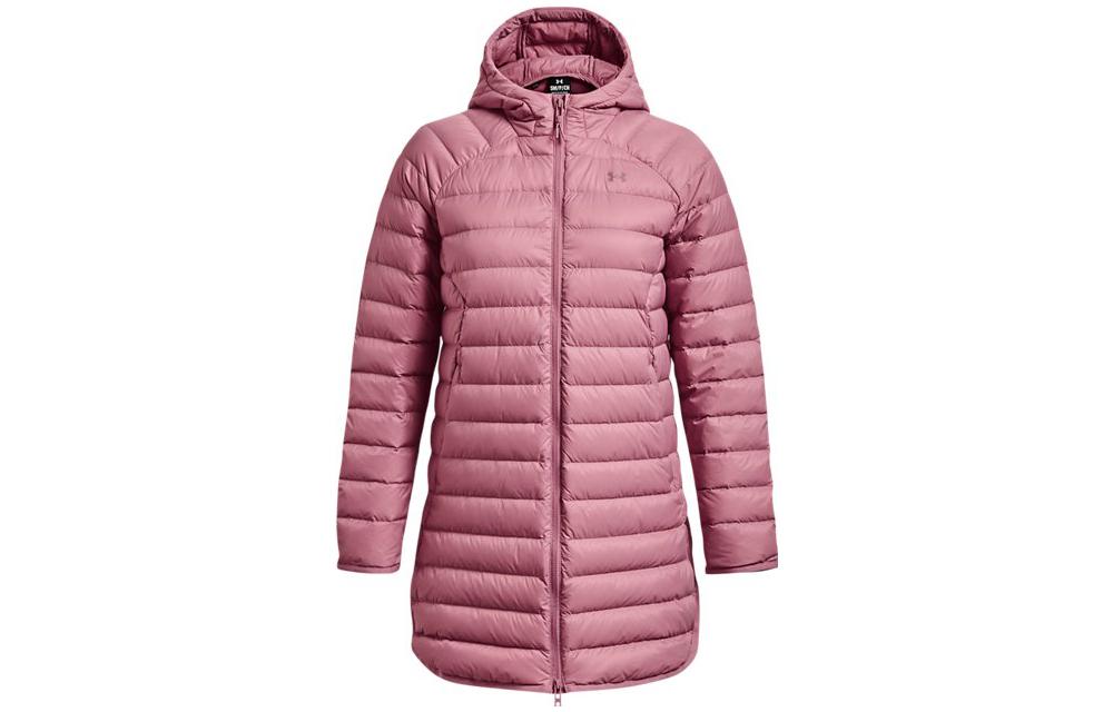Женская пуховая куртка Under Armour Розовая 1372649-697 M