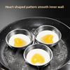 1 st Rostfritt Stål Stekt Ägg Form Verktyg Stekt Ägg DIY Modell Hjärta Form Lotus Risboll Form Kök Matlagningsverktyg