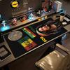 Bob Marley Large Mouse Pad Desk Mouse Pad Desktop Mouse Pad Non-Slip Rubber Bottom Office Desk Accessory