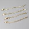 14k Gold-Plated Extension Chain for Handmade Bracelet/Necklace Connector Jewelry Accessories