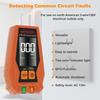Electrical Outlet Tester US Plug 7Inch Display 3-Wire Circuit Tester Easy Read Socket Tester Detector Digital GFCI Outlet Tester