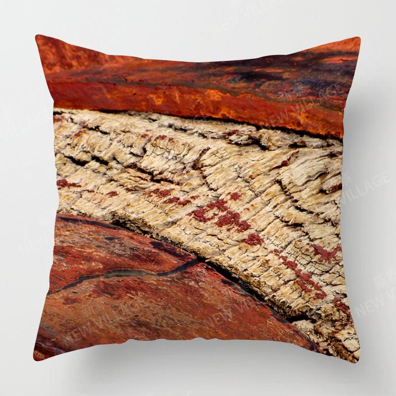 Modern Orange Abstract Geometric Cushion Cover Home Decor Pillow Cover Sofa Throw Pillow Cover 45x45 40x40 50x50 60x60