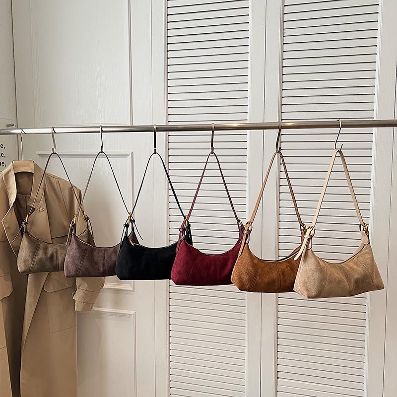 Französischer Chic Damen Herbst Schultertasche mit großem Fassungsvermögen