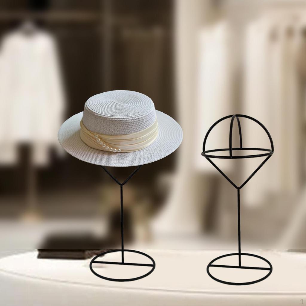 Cap Display Stand Hat Displaying Rack Simple Dome Design Multipurpose Decoration Holder Storage