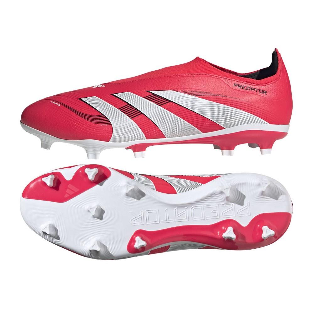 Adidas predator league ll fg/mg soccer shoes red