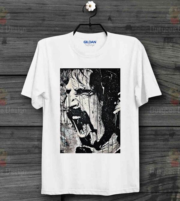 Frank Zappa Metal Cool Art Poster Ideal gift Vintage Unisex T Shirt B612 3XL