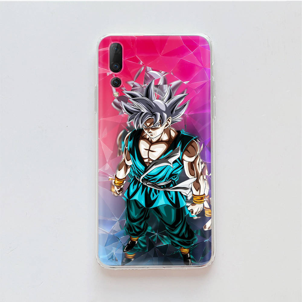 Transparent Case for Samsung A04 A14 A23 M33 M53 Realme 10 9 C35 C55 VIVO X80 Infinix Hot 30 Note 11 Tecno Spark 8P Pro W-89 Dragon Ball Anime