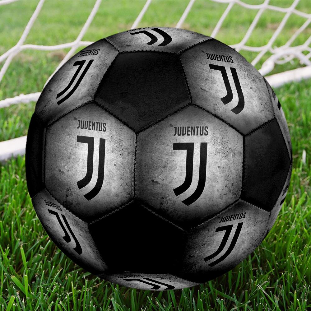 Juventus JJ Soccer Ball Colorful All Ages Machine Stitched PVC Competition Ready Durable High-Bounce.SIZE5
