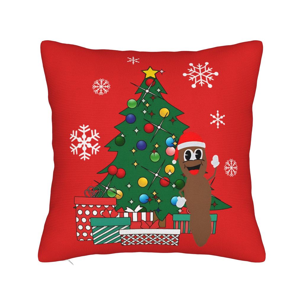 Mr Hankey Howdy Ho The Christmas Southparkd Pillowcase Polyester Cushion Cover Gift Throw Pillow Case Cover Home Zipper 18'