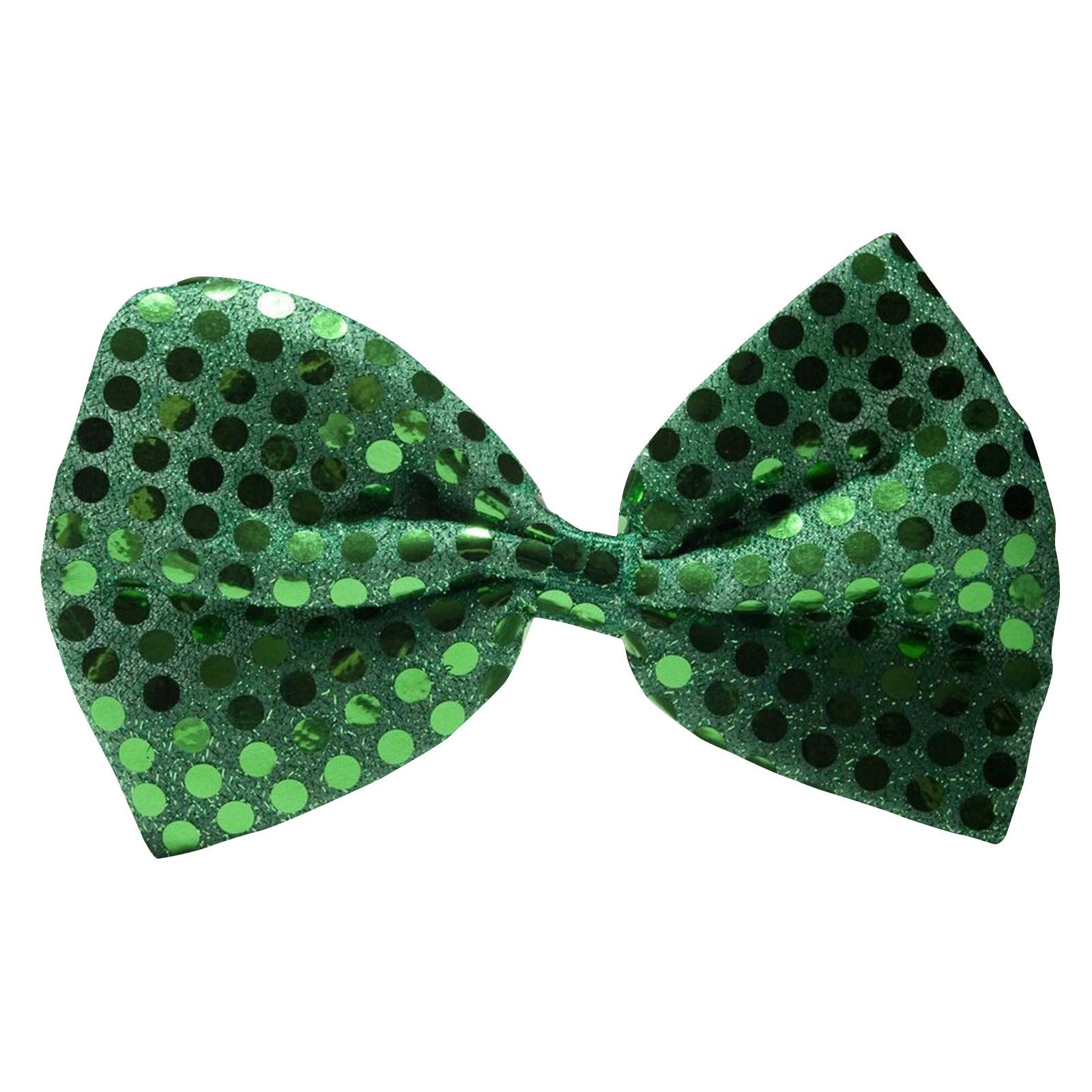 

St. Patrick Decoration Irish Bow Tie Green Irish Bow Tie Holiday Party Supplies One Size зелёный