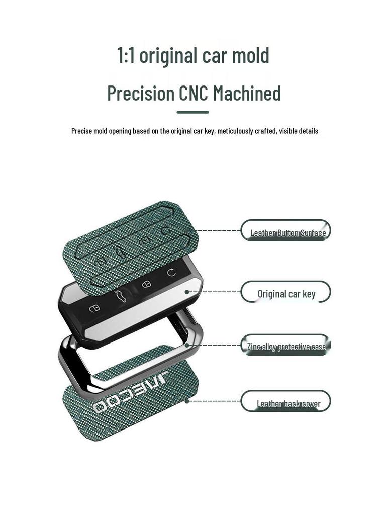 Chery Jaecoo J5/J7 2025 Premium Metal Protective Case for Men & Women