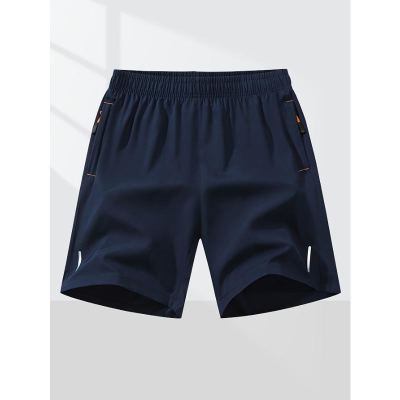 Men's Quick Dry Athletic Shorts Elastic Waist Drawstring Casual Loose Fit Sport Running Training Bottoms