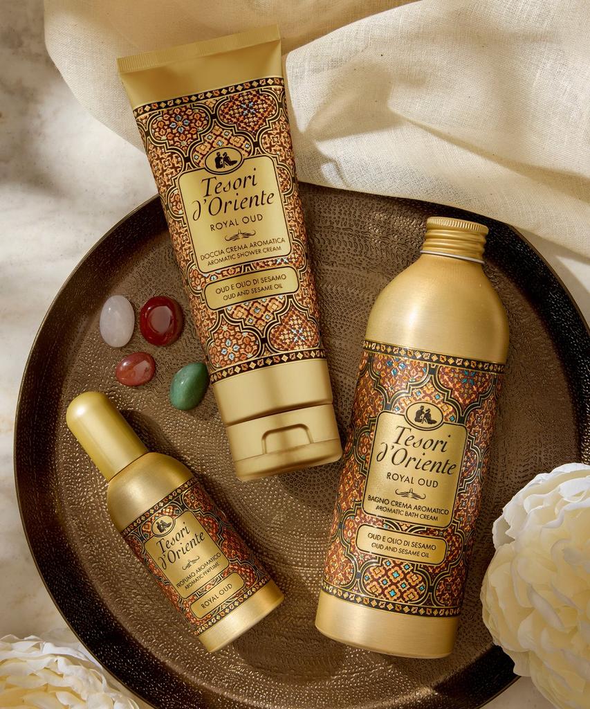 Royal Oud Bath Cream Body Wash 500ml [Free Pump Included]