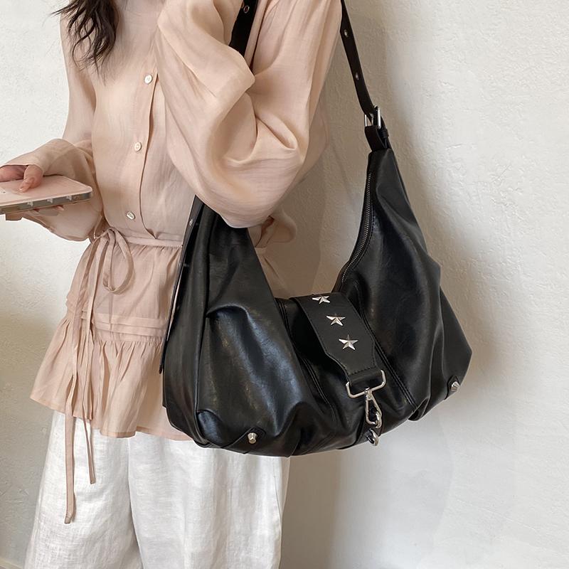 PU Shoulder Bag Women's Crossbody Bag Large Capacity Tote Bag