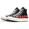 Chuck 70 Comme des Garçons Play x Chuck 70 Converse High 'Multi Heart - Black' A08147C