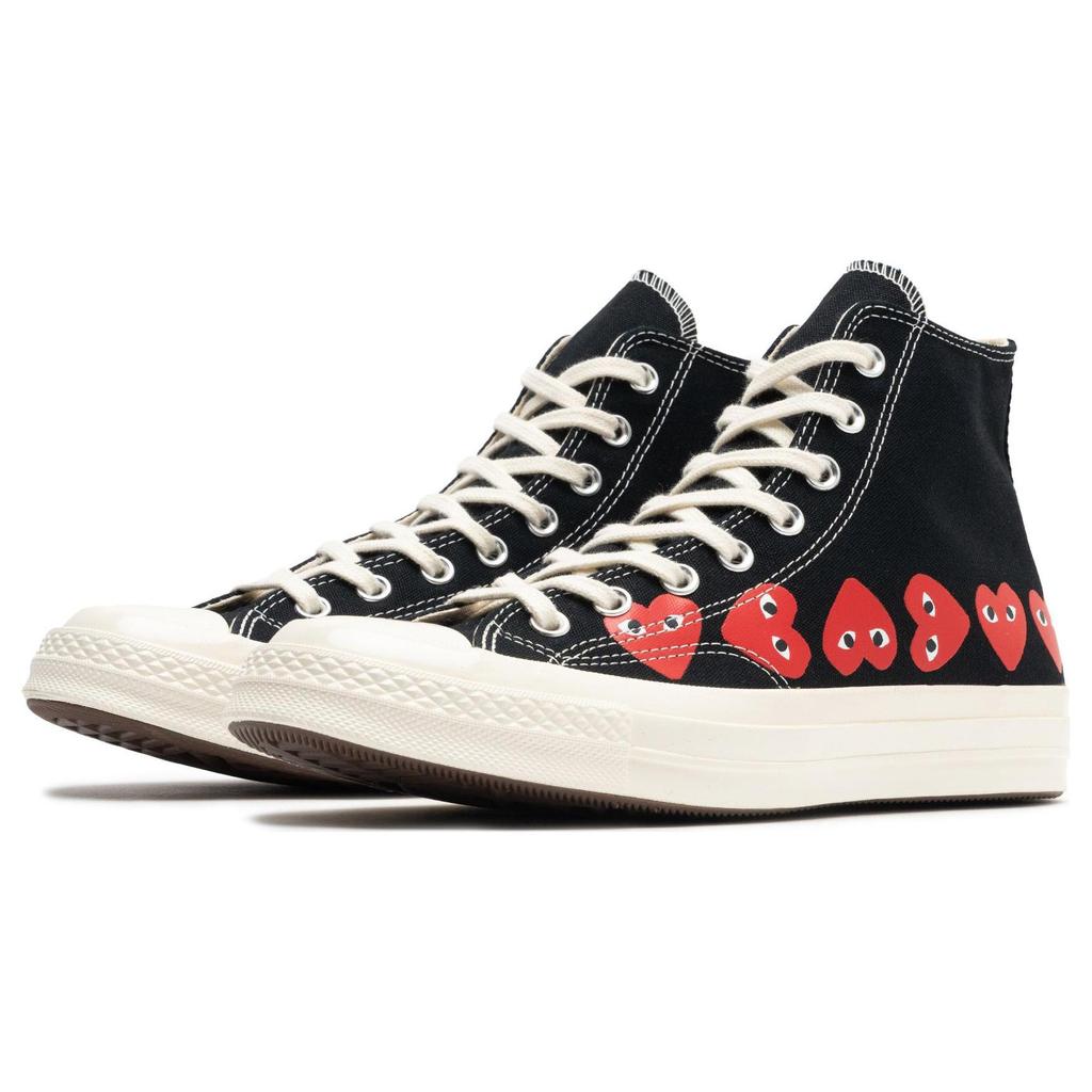 Chuck 70 Comme des Garçons Play x Chuck 70 Converse High 'Multi Heart - Black' A08147C