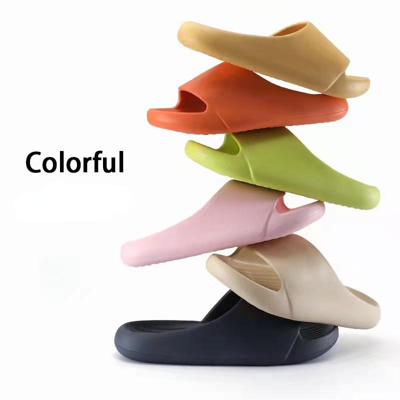 

fashion Spring Summer Bathroom Home Slippers Summer Bathing Non-slip Outdoor Men Women Slipper Eva Soft Flat Sandals Platform