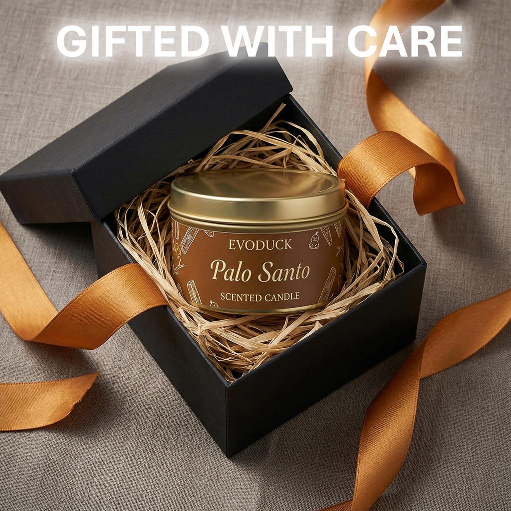 Palo Santo Scented Candles Premium Palo Santo Purify Elevate Energy Cleansing  Candle for Meditation Winter Gifts Gift For Woman